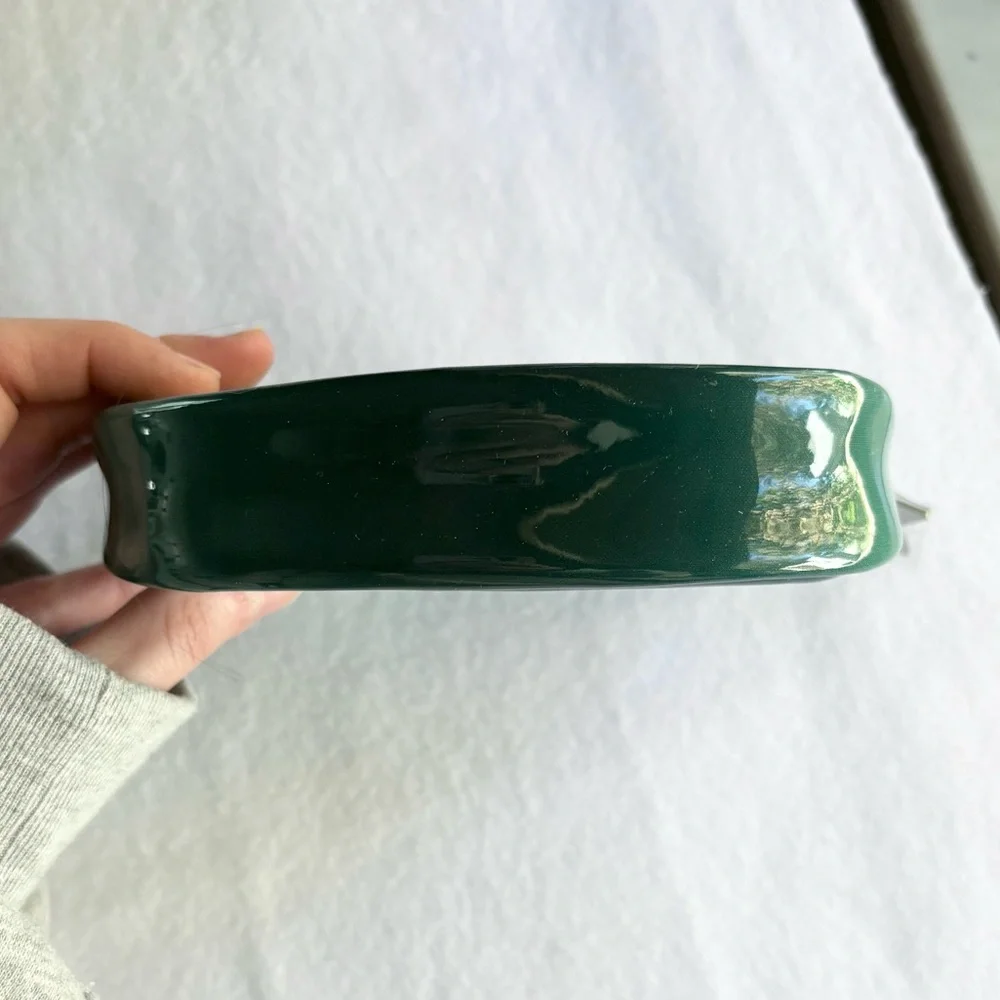Christian Dior Ombre Cosmetic Bag NWOT Green